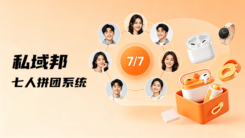公排拼团模式图