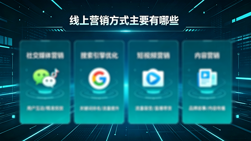 线上营销方式主要有哪些(常见的12种线上营销方式) 线上营销方式主要有哪些(常见的12种线上营销方式)